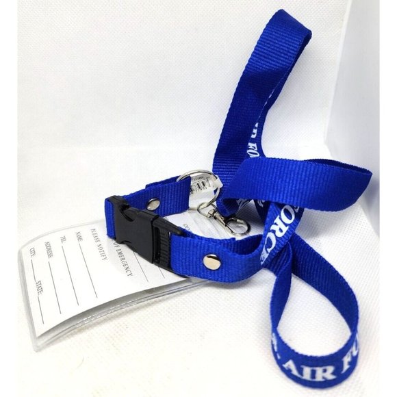 43" U.S Air Force ID Badge Detachable Lanyard Badge Holder Blue - Picture 11 of 11
